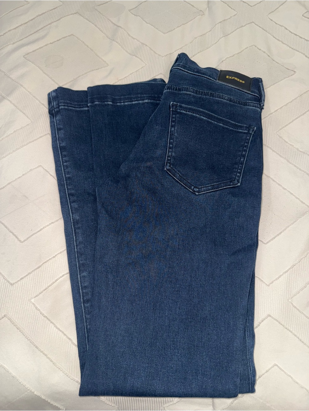 Express Women’s boot mid rise flare Jeans